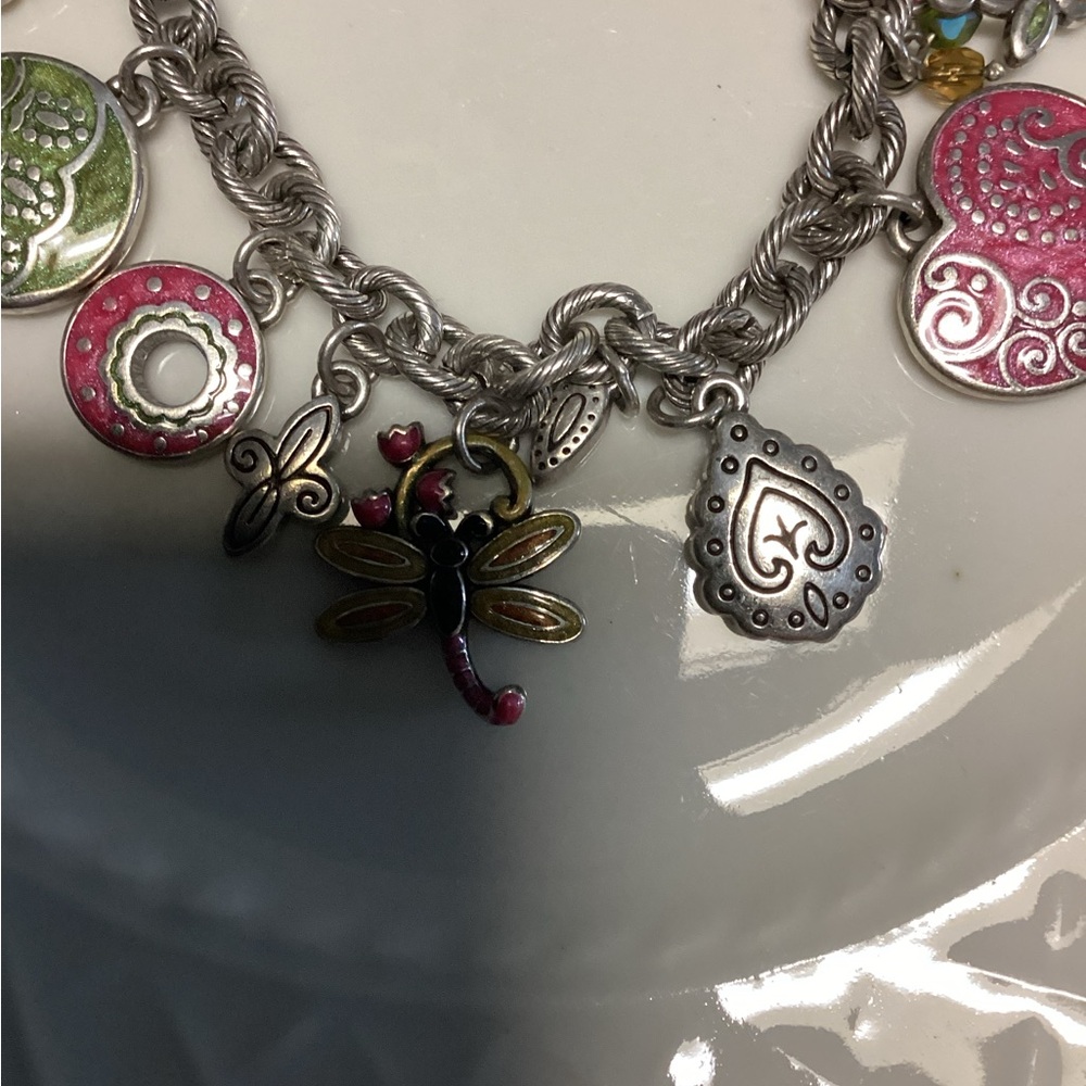 Brighton Flora Dragonfly Charm Bracelet - Picture 5 of 8